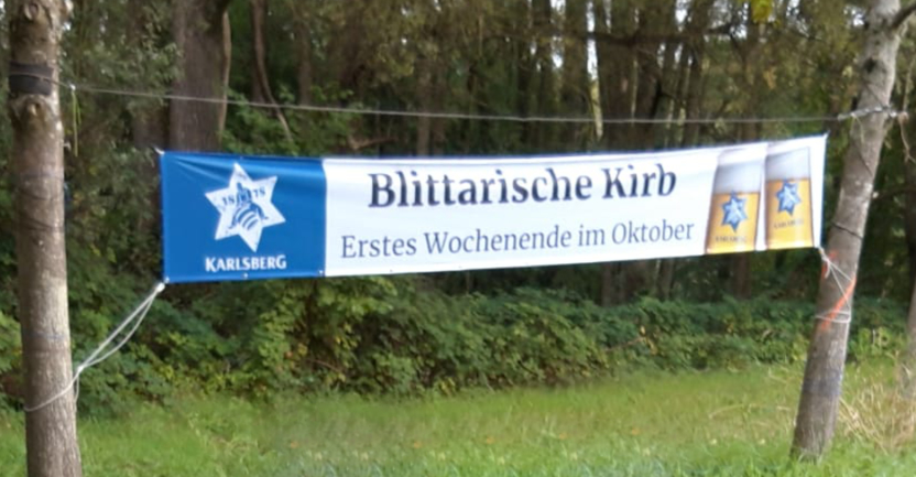 Banner Blittarische Kirb